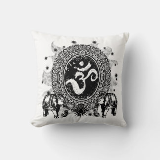Ohm Cameo Throw Pillow