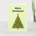 Ohm Christmas Tree Christmas Card