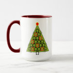 Ohm Christmas Tree Mug