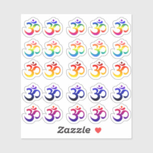 Ohm gradient color sticker pack
