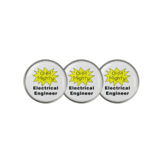 Ohm Mighty Electrical Engineer Golf Ball Marker