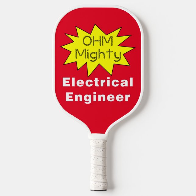 Ohm Mighty Electrical Engineer Pickleball Paddle (Front)