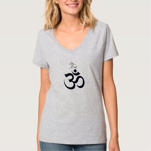 Ohm Om Symbol Breathe in Breathe Out T_Shirt