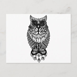 Ohm Owl Postcard