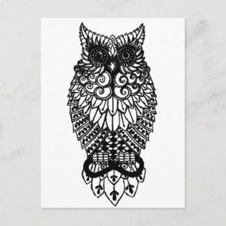 Ohm Owl Postcard