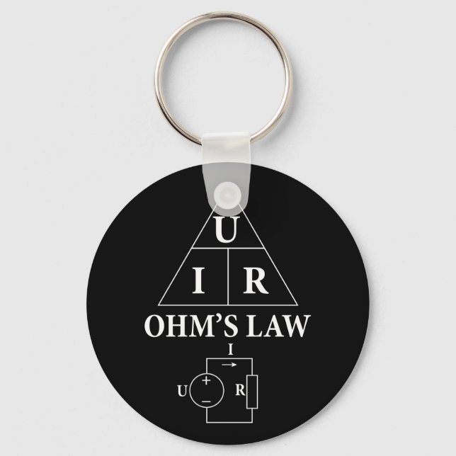 Ohm’s law keychain (Front)