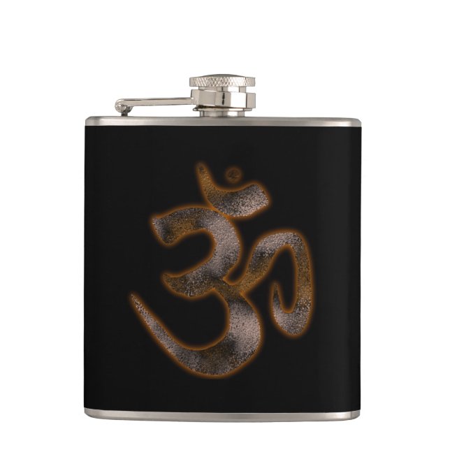 Ohm Symbol Flask (Front)