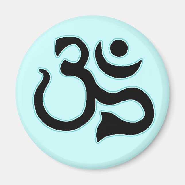 Ohm Symbol Magnet (Front)