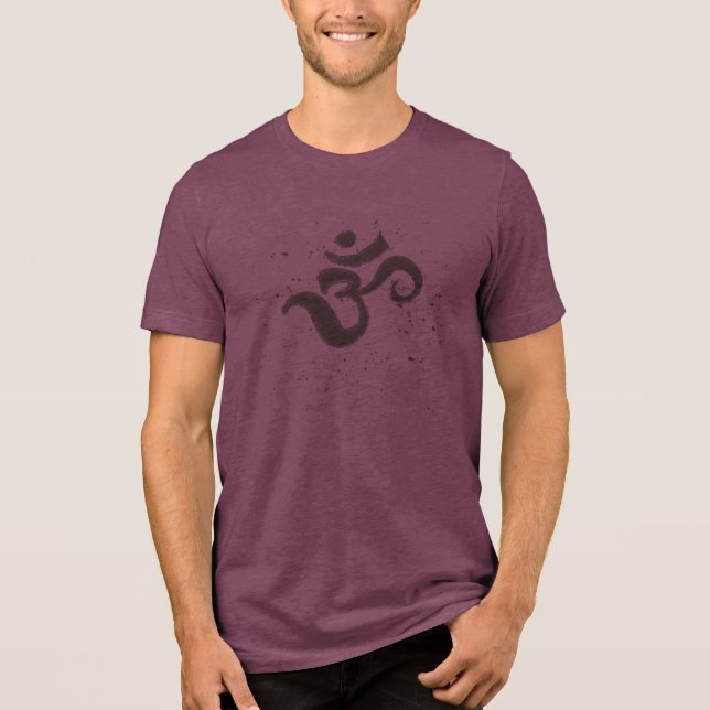 Ohm Symbol Tri-Blend Shirt (Front)