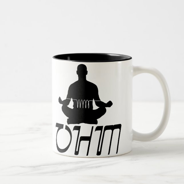 OHM Two-Tone COFFEE MUG (Right)