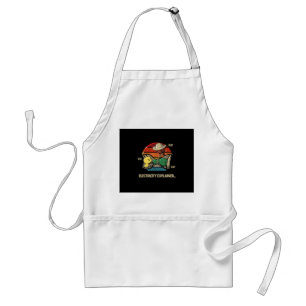 Ohm Volt Amp Electricity Explained Electrician Adult Apron
