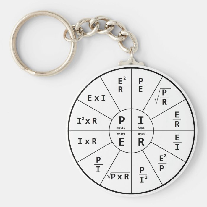 Ohm's Law for DC Keychain