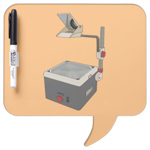 OHP 80s 90s Overhead Projector Dry Erase Board