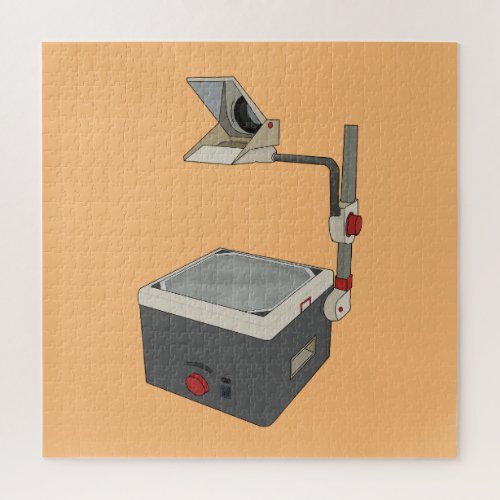 OHP 80s 90s Overhead Projector Jigsaw Puzzle