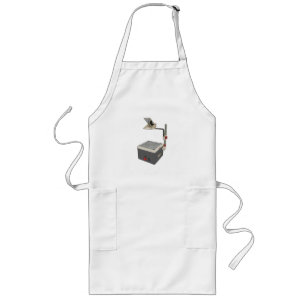 OHP 80s 90s Overhead Projector Long Apron