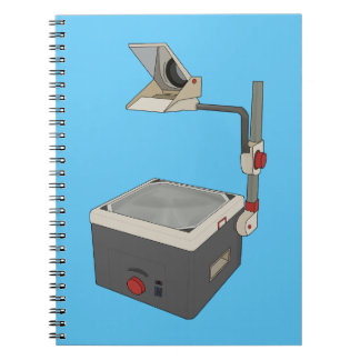 OHP 80s 90s Overhead Projector Notebook