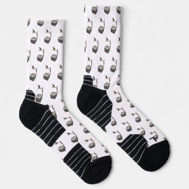 OHP 80s 90s Overhead Projector Socks (Right)