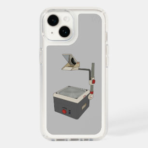 OHP 80s 90s Overhead Projector Speck iPhone 14 Case