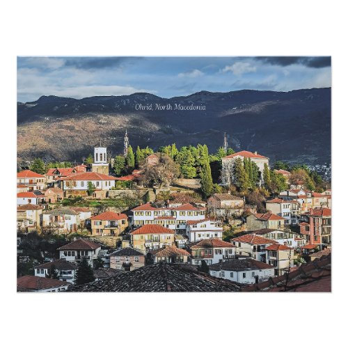 Ohrid North Macedonia picturesque photo Poster