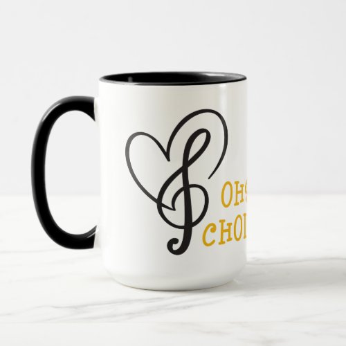 OHSChoir Heart Tiger Mug