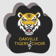 OHSChoir Tigers Car Magnet