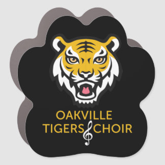OHSChoir Tigers Car Magnet