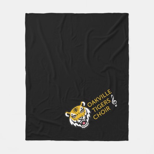 OHSChoir Tigers Dark Fleece Blanket