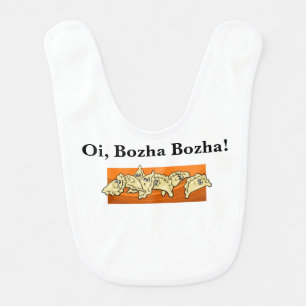 Oi Bozha Bozha Perogies Pierogies Baby Bib