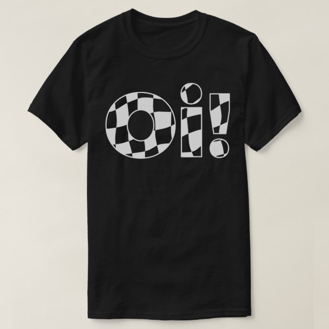 Oi Punk  Gift for Skinheads Ska Reggae Music Fans  T-Shirt (Design Front)