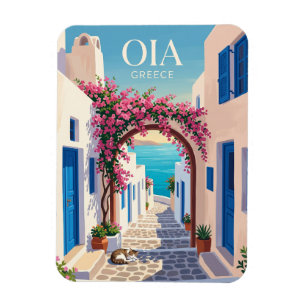 Oia Greece Magnet