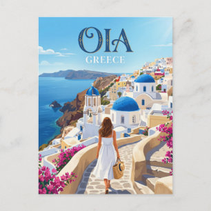 OIA GREECE POSTCARD