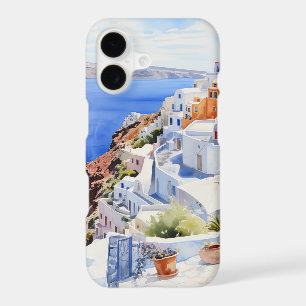 Oia, Greek Island Charm in Your Pocket iPhone 17 Case