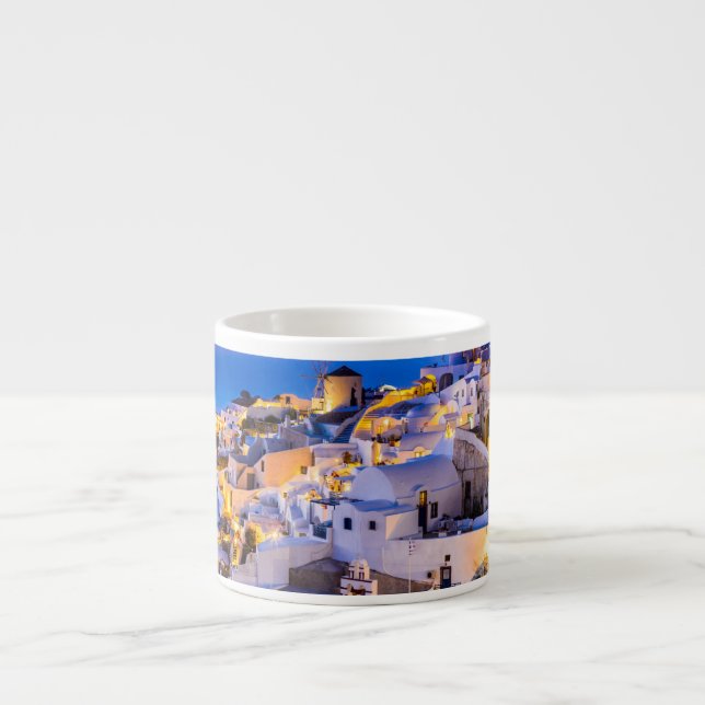 Oia Santorini Espresso Cup (Front)