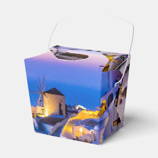 Oia Santorini Favor Boxes (Front Side)