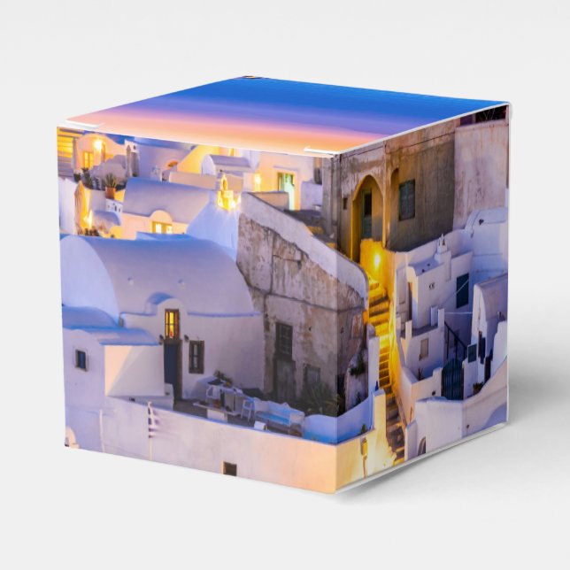 Oia Santorini Favor Boxes (Front Side)
