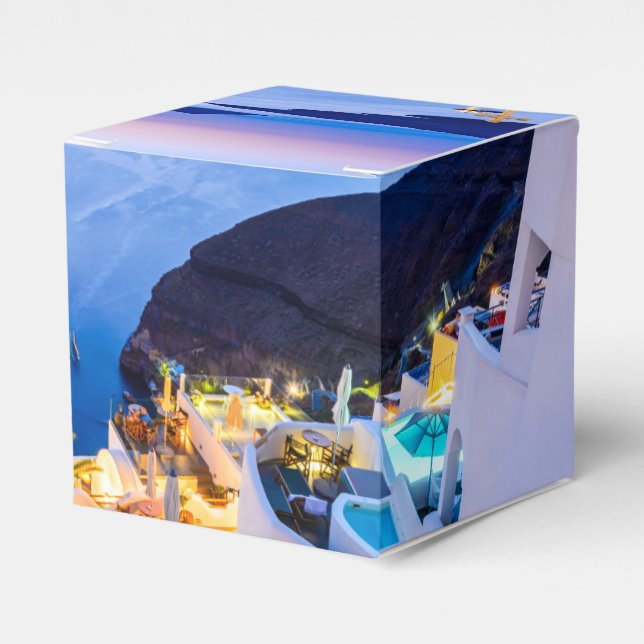 Oia Santorini Favor Boxes (Front Side)