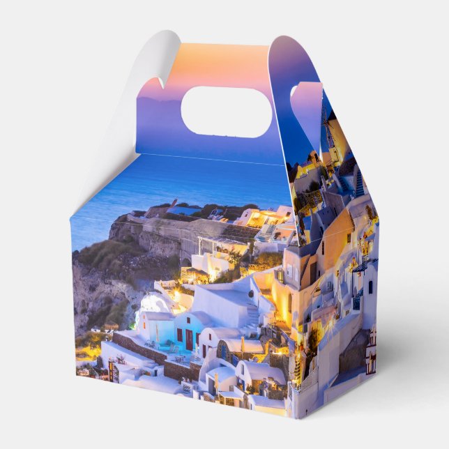 Oia Santorini Favor Boxes (Back Side)