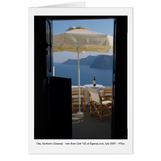 Oia, Santorini (Greece) - Cards (Front)
