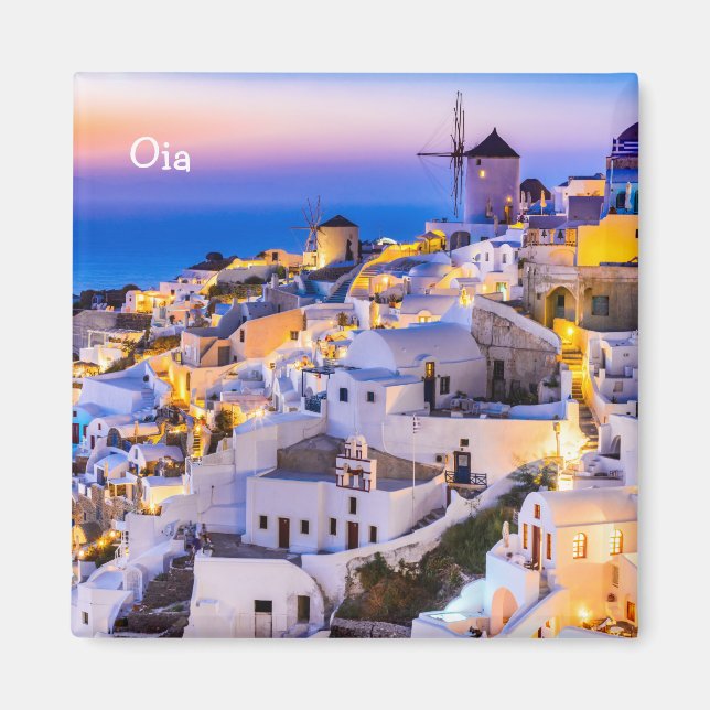 Oia, Santorini Greece Magnet (Front)