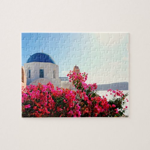 Oia Santorini Greece Photography Jigsaw Puzzle