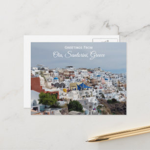 Oia, Santorini, Greece Postcard