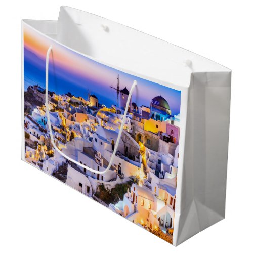 Oia Santorini Large Gift Bag