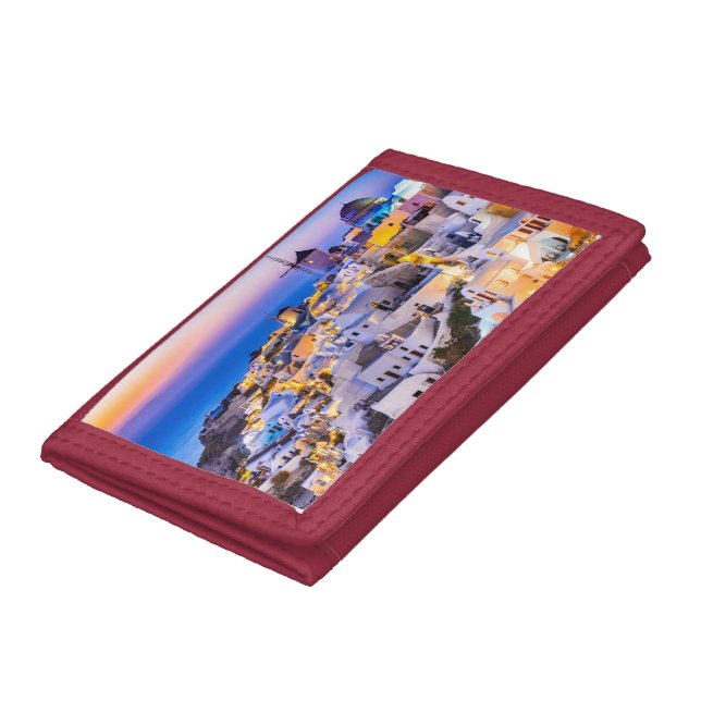 Oia Santorini Trifold Wallet (Bottom)