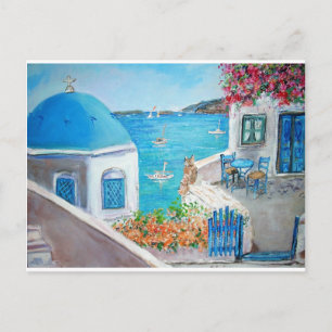 Oia View - Postcard