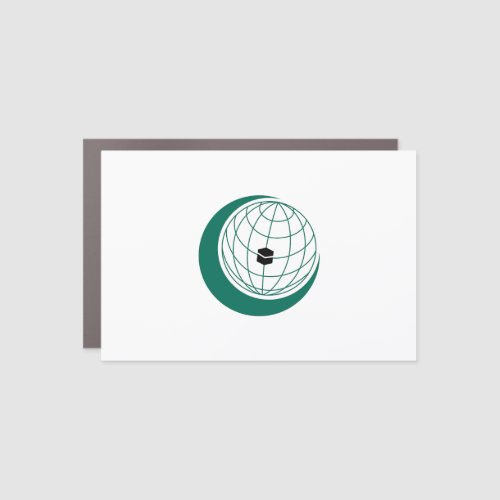 OIC _ Organization of Islamic Cooperation Flag Car Magnet
