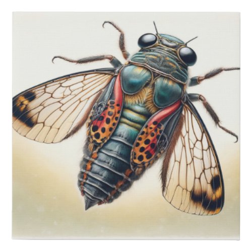 Oiceoptoma Insect 030724IREF120 _ Watercolor Faux Canvas Print