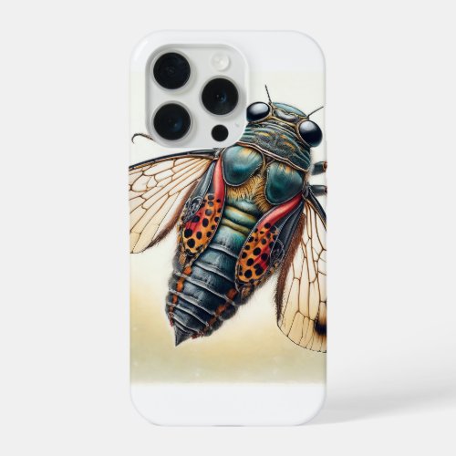 Oiceoptoma Insect 030724IREF120 _ Watercolor iPhone 15 Pro Case