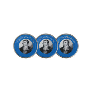Oidhche Bhlas Burns Gaelic Grey-Color Golf Ball Marker