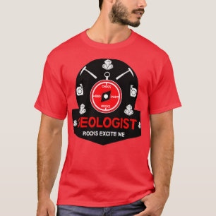 Oil And Gas Geologist Geology Gifts Rocks Engineer T-Shirt