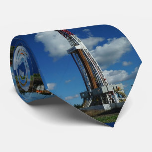 Oil and Gas Rig Print Necktie